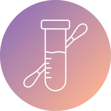 Beher. Web simgesi basit tasarım