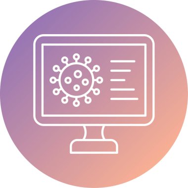 eşsiz bilgisayar, vektör illüstrasyonu