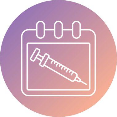 Modern hastane simgesinin vektör illüstrasyonu