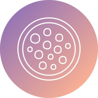 Soyut arkaplanda resimleme simgesi izole edildi