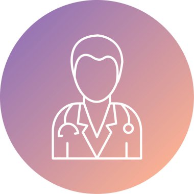 Doktor simge vektör çizim