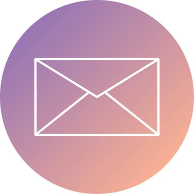 E- posta simgesi vektör illüstrasyonu