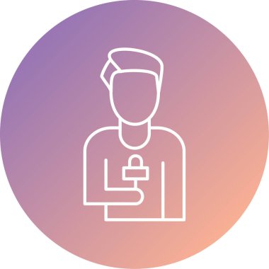 Soyut arkaplanda resimleme simgesi izole edildi