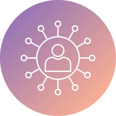 Seo simgesinin vektör illüstrasyonu