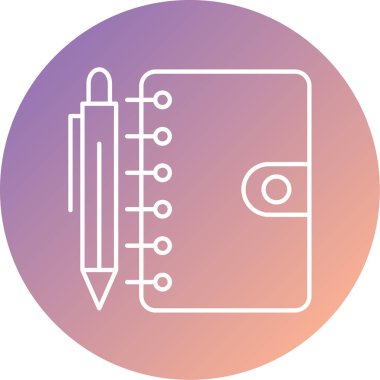 Modern eğitim ikonunun vektör illüstrasyonu