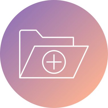 Dizin simgesinin vektör illüstrasyonu