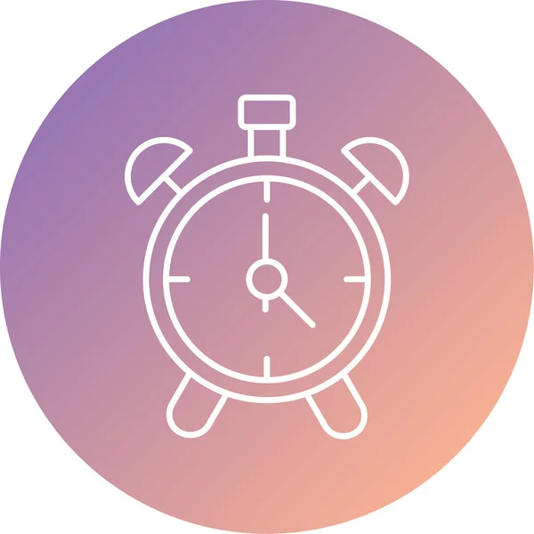 Clock Illustration Icon Element Background — Vetor de Stock
