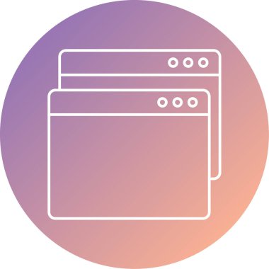 Web tasarım vektör simgesi işareti