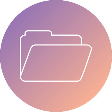 Dizin simgesinin vektör illüstrasyonu