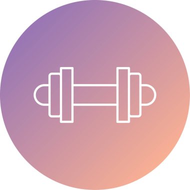 dambıl simgesi, vektör illüstrasyonu