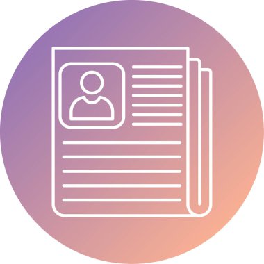 İş ve finans simgesinin vektör illüstrasyonu