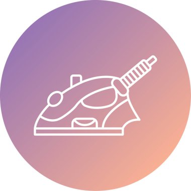 benzersiz demir vektör simgesi