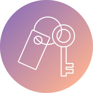 kilit anahtarı, illüstrasyon, vektör