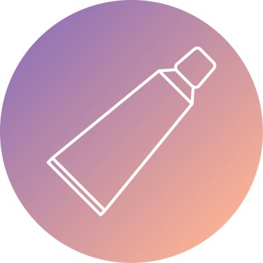 Yapıştırıcı. Web simgesi vektör illüstrasyonu