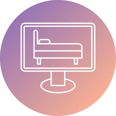 bilgisayar simgesi vektör illüstrasyonu