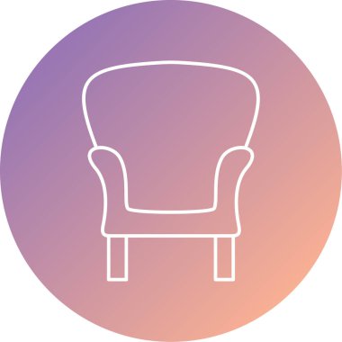 sandalye simgesi çizimi