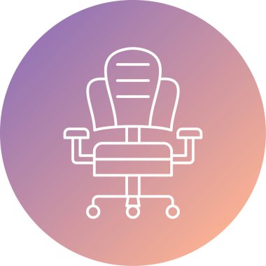 sandalye simgesi çizimi