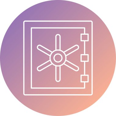 vektör çizgisi simgesi modern illüstrasyon