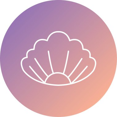 Deniz simgesinin vektör illüstrasyonu