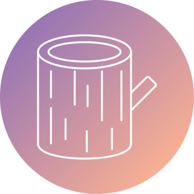 Soyut arkaplanda resimleme simgesi izole edildi