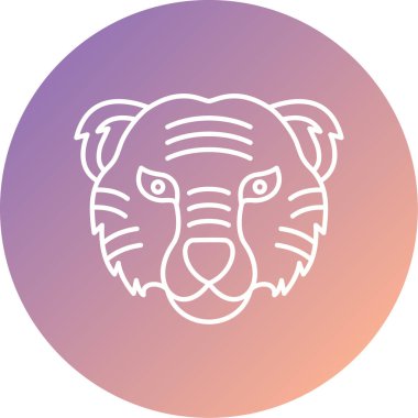 Bir kedinin vektör illüstrasyonu