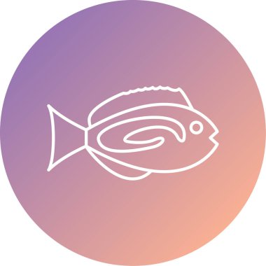 Bir balık simgesinin gösterimi