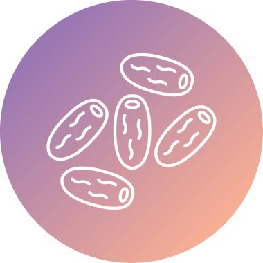 Gıda simgesinin vektör illüstrasyonu