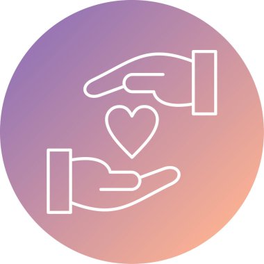 Yardım simgesinin vektör illüstrasyonu