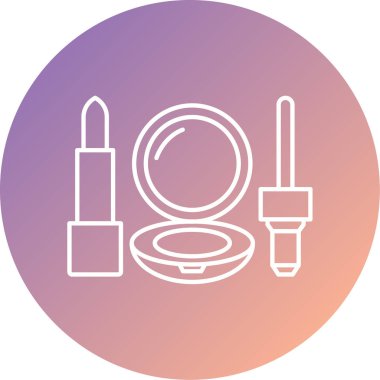 ruj vektör glif simgesi