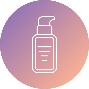 Güzellik salonu simgesinin vektör illüstrasyonu