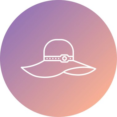 hat vektör illüstrasyonu