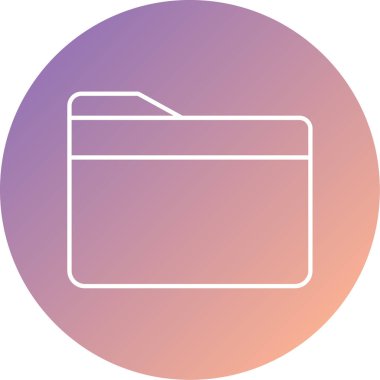 dizin vektör simgesi modern basit ve minimalist sembol