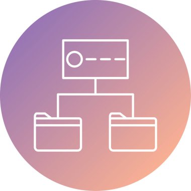 seo modern simgesinin vektör illüstrasyonu