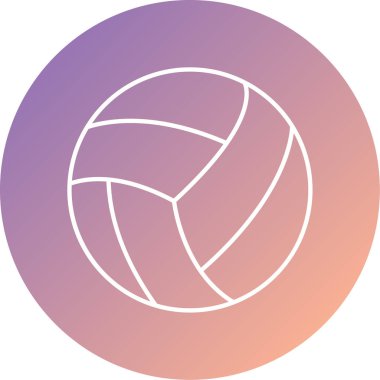 Top web simgesinin vektör illüstrasyonu