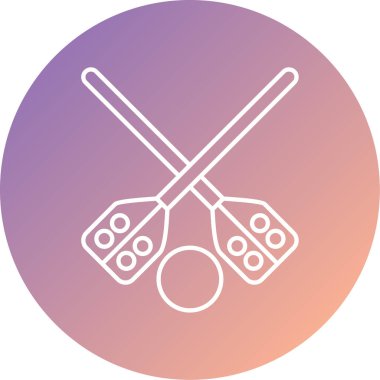 Soyut arkaplanda resimleme simgesi izole edildi