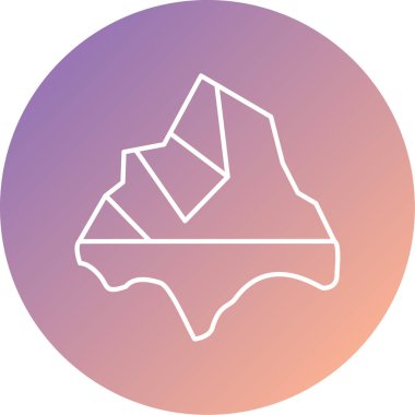 Soyut arkaplanda resimleme simgesi izole edildi