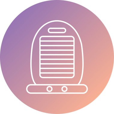 Soyut arkaplanda resimleme simgesi izole edildi