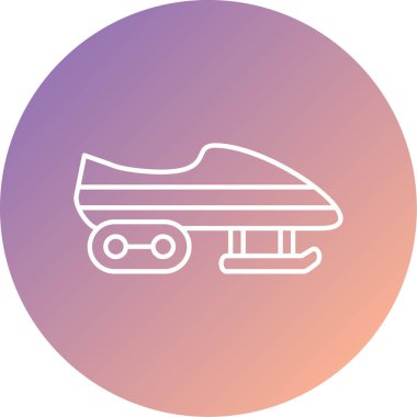 Kaykay. Web simgesi basit illüstrasyon