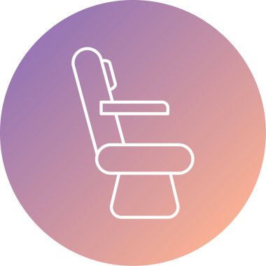 sandalye simgesi çizimi