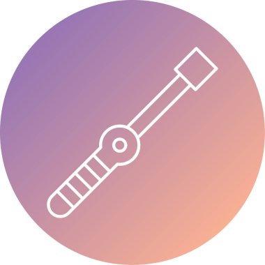 Soyut arkaplanda resimleme simgesi izole edildi