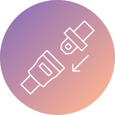 Soyut arkaplanda resimleme simgesi izole edildi