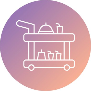 Havaalanı. Web simgesi basit tasarım