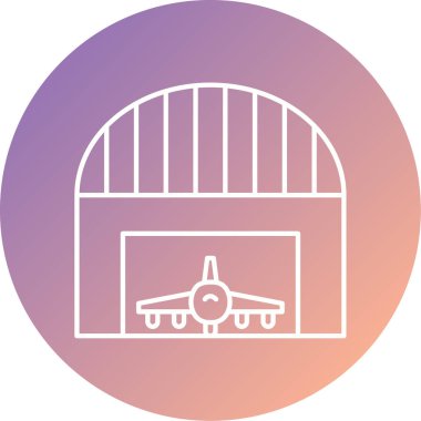 Havaalanı vektör simgesi işareti işareti