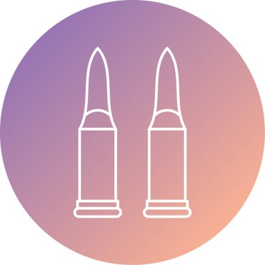 kurşun simgesi, vektör illüstrasyonu