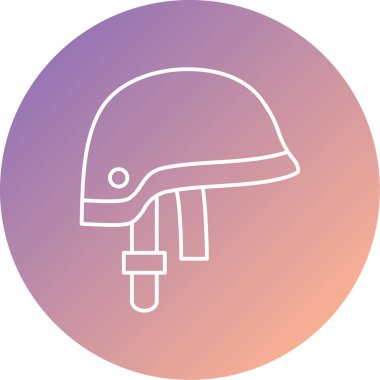 Kask vektör simgesi simgesi