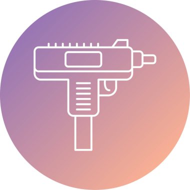 Yapı aracı simgesinin vektör illüstrasyonu