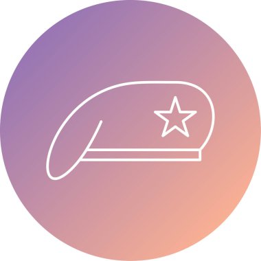 Cap simge vektör çizim