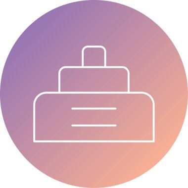 Soyut arkaplanda resimleme simgesi izole edildi