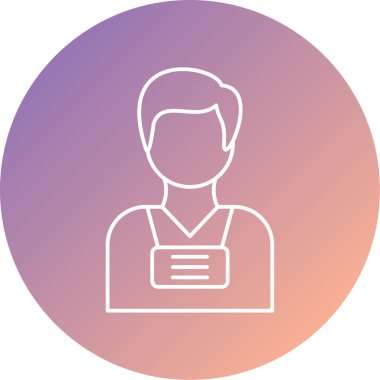 Soyut arkaplanda resimleme simgesi izole edildi