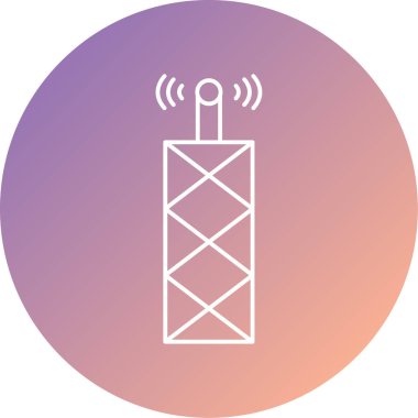 vektör wifi simgesi, basit illüstrasyon